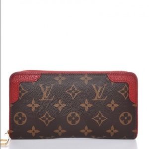 Louis Vuitton Retiro Zippy Wallet Monogram Canvas